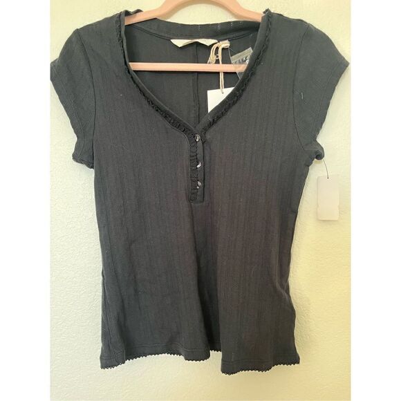 Soft Joie PAM SHORT SLEEVE COTTON TOP NEW - Picture 3 of 7